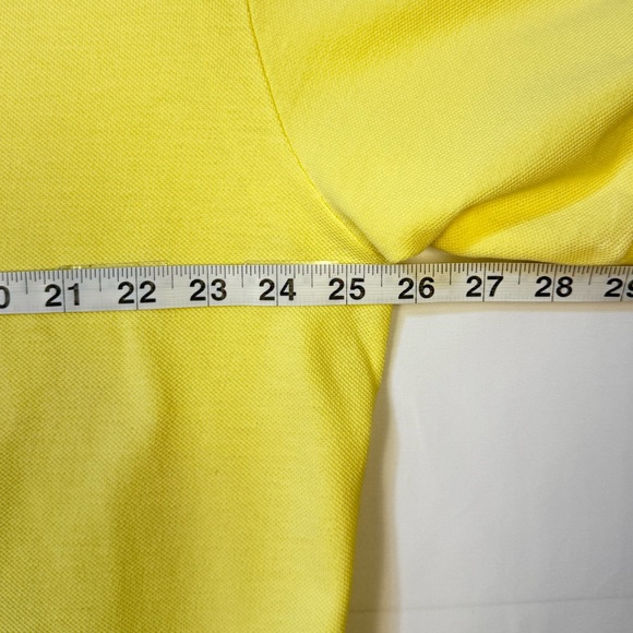 Polo Ralph Lauren Men's Size XL Mesh Yellow Polo Shirt Excellent - Picture 5 of 8